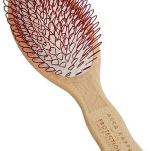 Acca Kappa Szczotka Pętelkowa Do Włosów I Skóry Głowy Protection Beech Wood Looped Nylon Oval Soft Brush