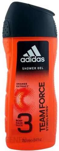 Adidas Men Żel pod prysznic Team force 3w1 250ml