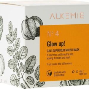 Alkmie Glow up! Peeling-Maska z superowocami 60ml