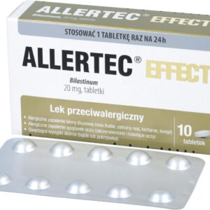 Allertec Effect 20 mg 10 tabl.