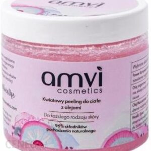 Amvi Cosmetics Kwiatowy Peeling Do Ciała Z Olejami amvi Cosmetics 200ml