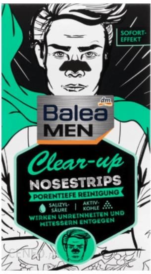 Balea Men Płatki Oczyszczające Na Nos Clear-Up 3Szt.