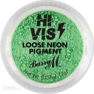 Barry M Hi Vis Neon Pigment - cień do powiek Green 3ml