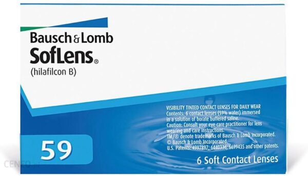 Bausch & Lomb Soflens 59 comfort 6 szt