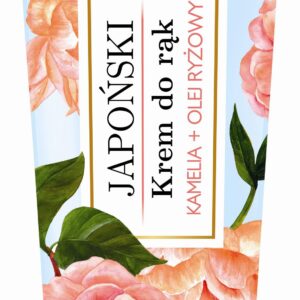 Bielenda JAPAN BEAUTY Japoński krem do rąk KAMELIA + OLEJ RYŻOWY 50 ml