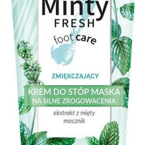 Bielenda Minty Fresh Care Krem maska zmiękczająca Pielęgnacja stóp 100ml