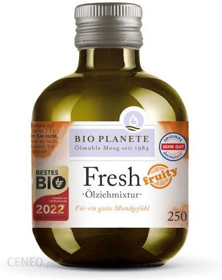 Bio Planete Olej Do Płukania Ust Owocowy Eco 250 ml