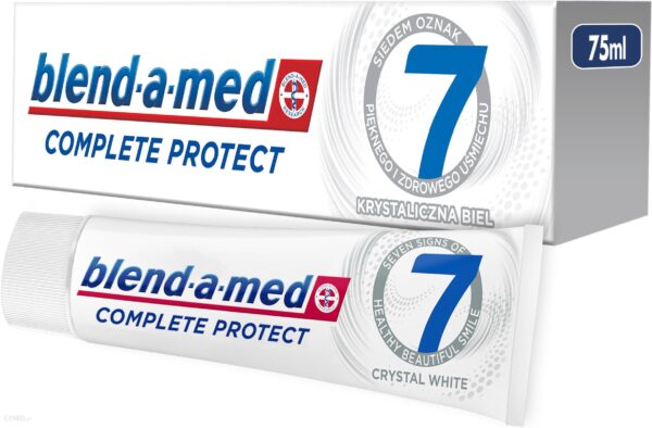 Blend-a-med Complete Protect 7 Cristal White pasta do zębów 75ml