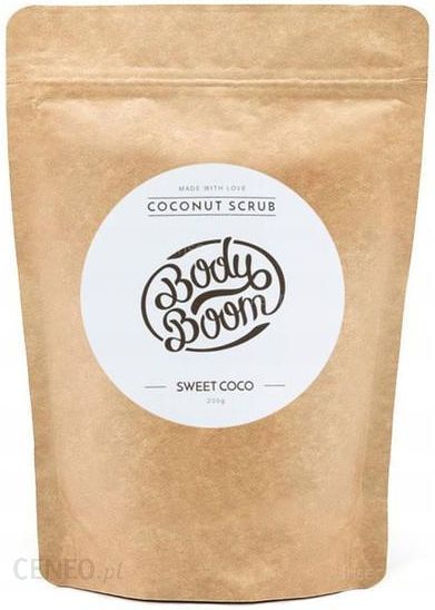 Body Boom Peeling Kawowy Słodki Kokos 100g