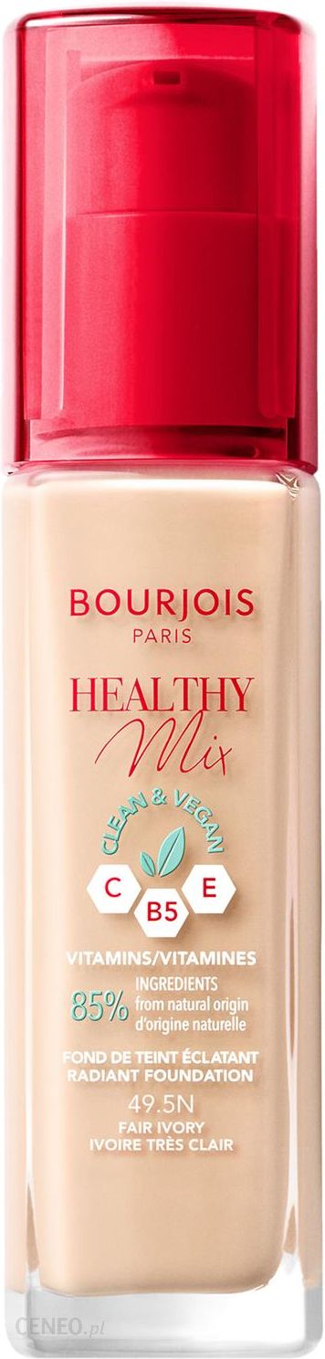 Bourjois Healthy Mix Clean Wegański Podkład Rozświetlający 50 Rose Ivory 30 ml