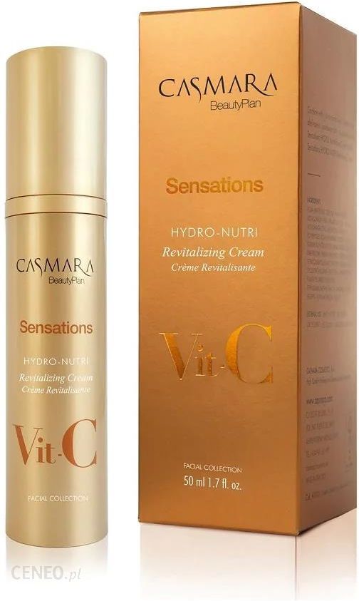 Casmara Sensations Hydro-Nutri Revitalizing Cream Vit C rewitalizujący krem do twarzy 50ml