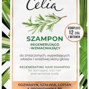 Celia Regenerujący Szampon Do Włosów Saszetka 10 ml