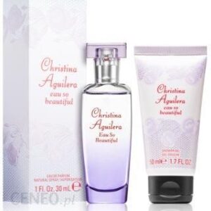 Christina Aguilera Eau So Beautiful Woda Perfumowana 30 ml + Żel Pod Prysznic Perfumowany 50 ml