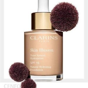 Clarins Skin Illusion Natural Hydrating Foundation Spf 15 105 Nude Podkład 30 ml