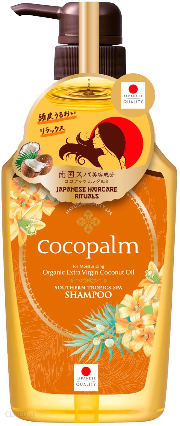 Cocopalm Southern Tropics Szampon Do Włosów Z Organicznym Olejem Kokosowym I Hibiskusem 600 ml