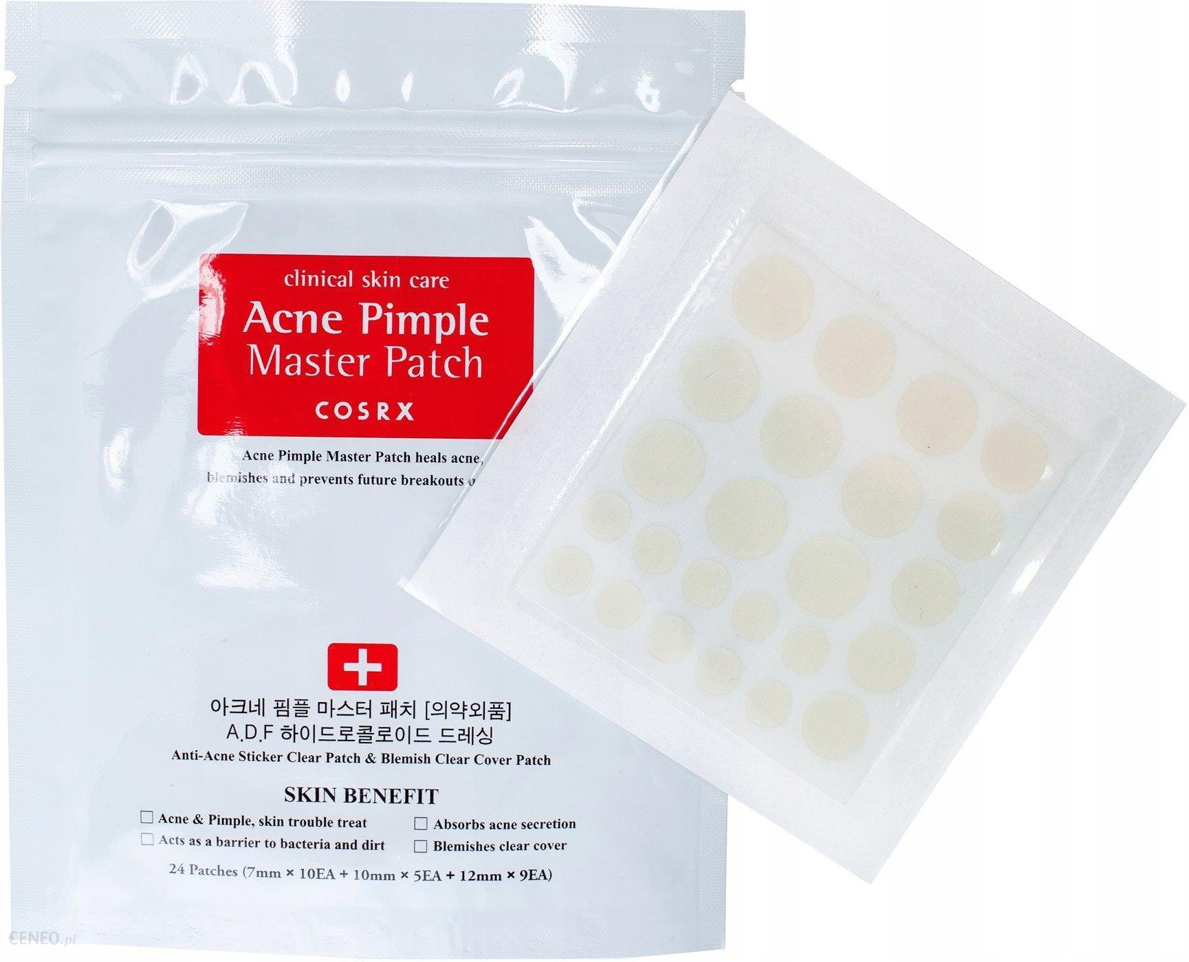Cosrx Acne Pimple Wysuszające plastry na wypryski 24szt