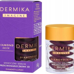 Dermika Imagine Diamond Skin Sferyczne Serum przeciwzmarszczkowy 3D na dzień i noc 60g