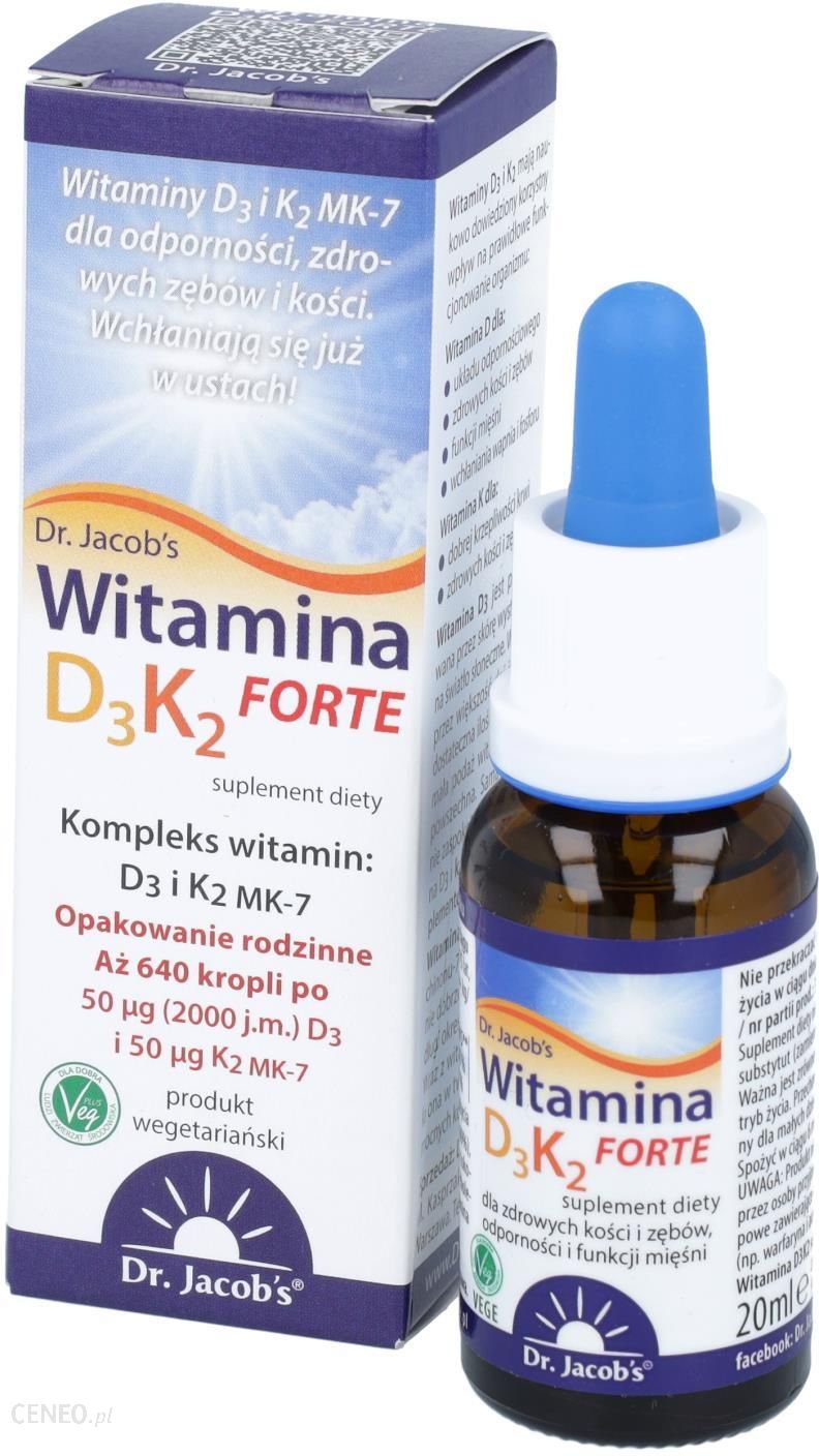 Dr. Jacobs Witamina D3K2 Forte 20 ml