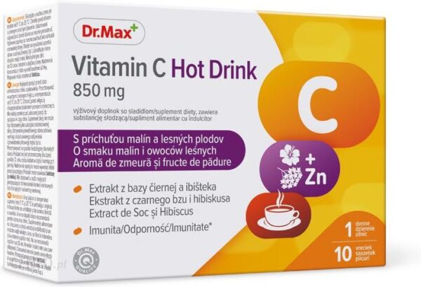 Dr.Max Pharma Vitamin C Hot Drink 10 sasz.