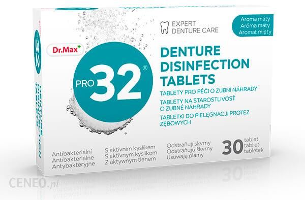 Dr.Max Pro32 tabletki czyszczące do protez 30szt