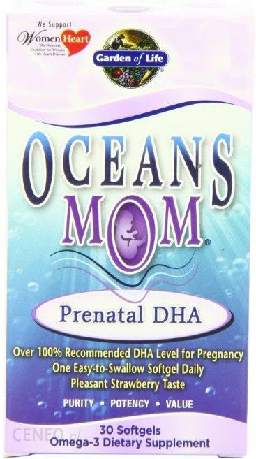 Garden Of Life Oceans Mom Multiwitaminy Dla Kobiet W Ciąży 30 kaps