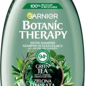 Garnier Botanic Therapy Zielona Herbata Eukaliptus & Cytrus Szampon oczyszczający i orzeźwiający 400 ml
