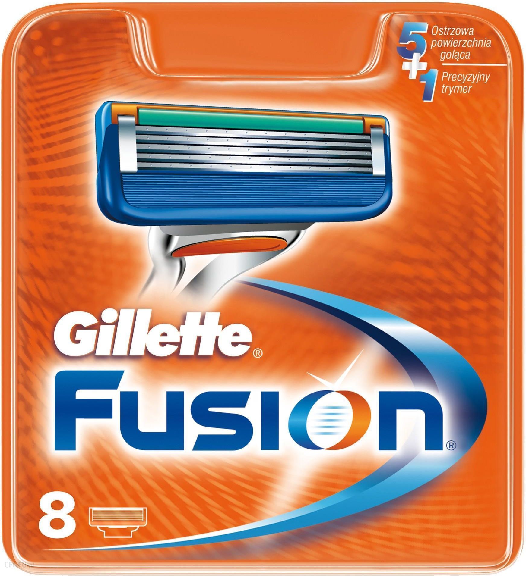 Gillette Fusion Ostrza do maszynki do golenia x8