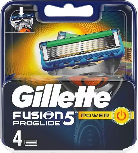 Gillette Fusion5 Proglide Power Wkłady Do Maszynki 4 Sztuki