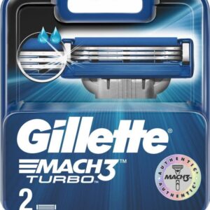 Gillette Mach3 Turbo Wymienne ostrza 2szt
