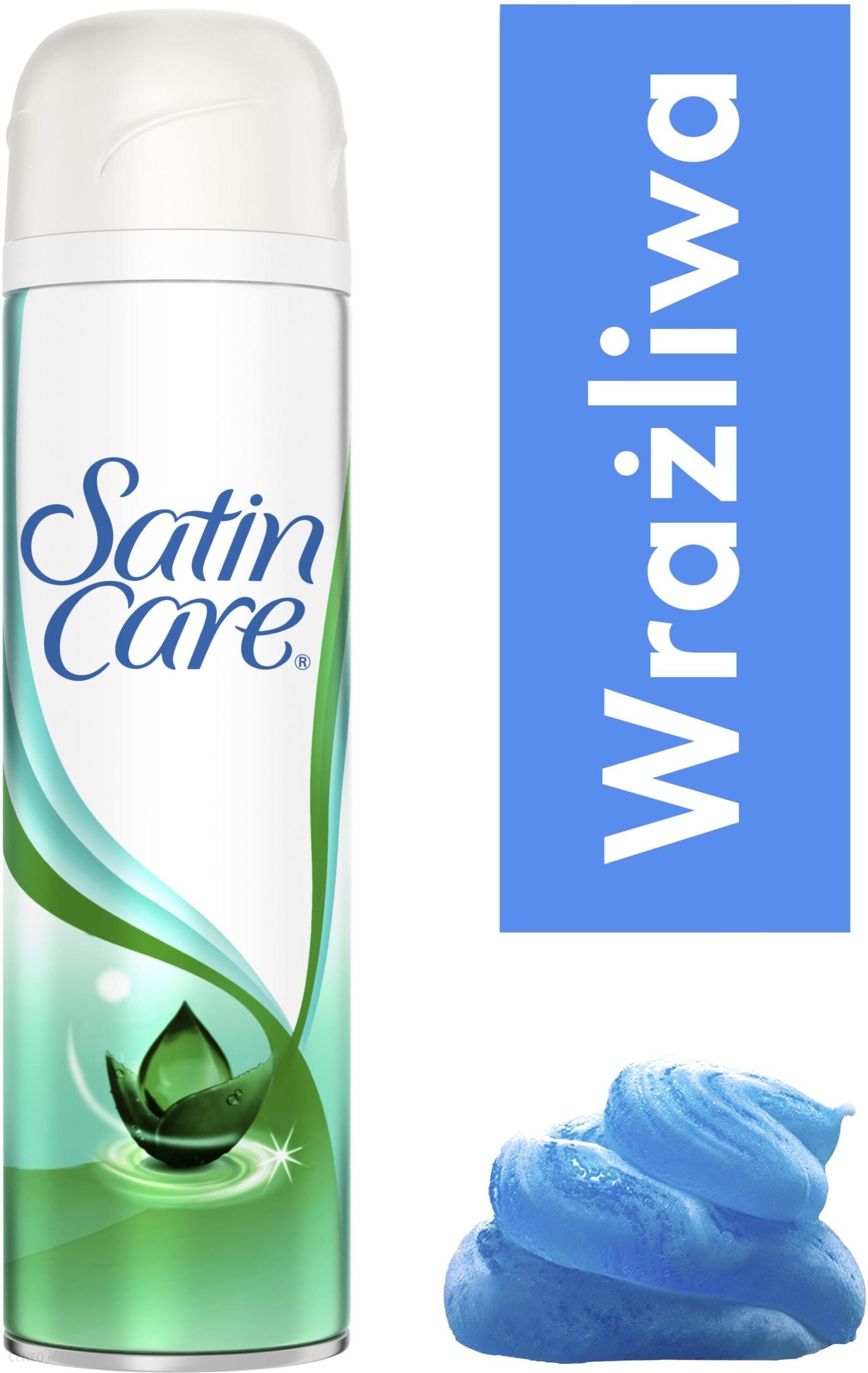 Gillette Satin Care Pure & Delicate Żel do golenia 200 ml
