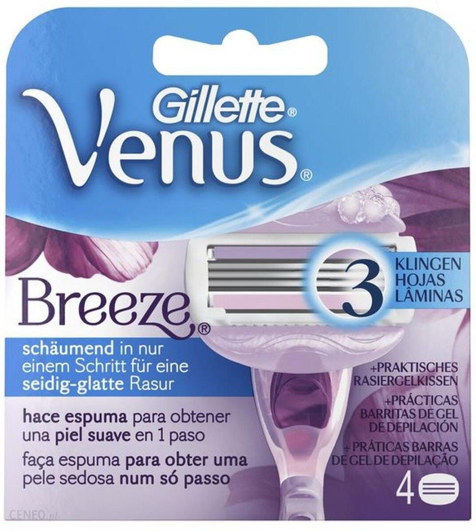 Gillette Wymienne Ostrze do Golarki Venus Breeze 4 szt.