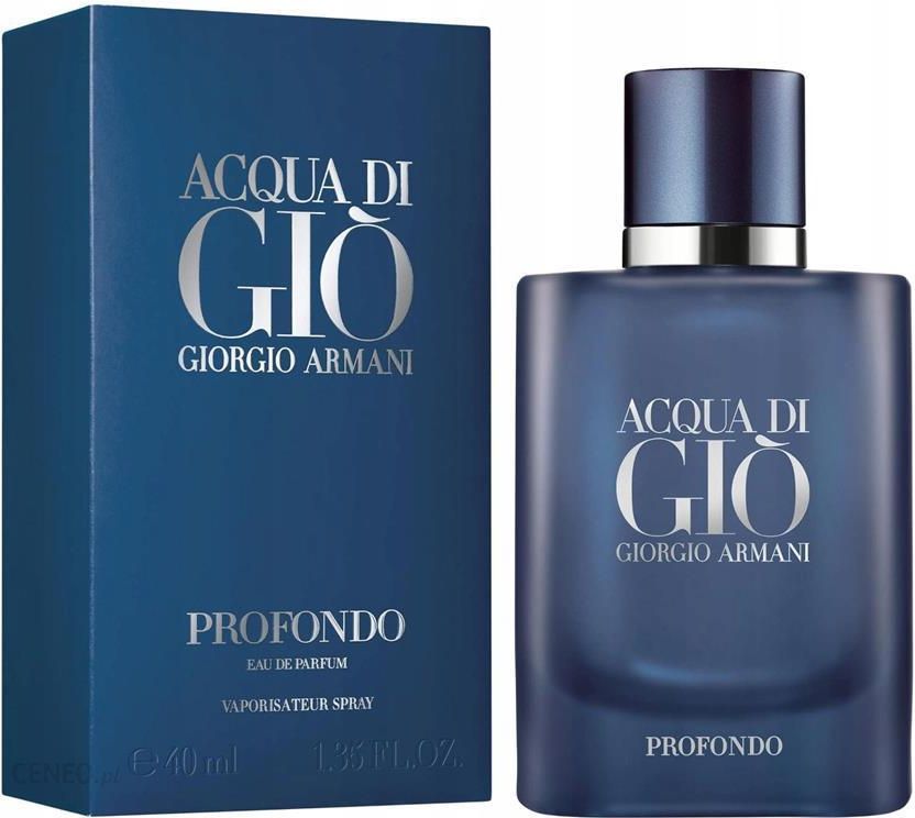 Giorgio Armani Acqua Di Gio Profondo Woda Perfumowana 40 ml