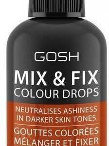 Gosh Mix&Fix Colour Drops 005 Masala Mixer Do Przyciemniania Podkładów 30 ml