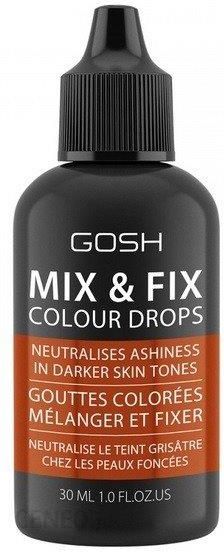 Gosh Mix&Fix Colour Drops 005 Masala Mixer Do Przyciemniania Podkładów 30 ml
