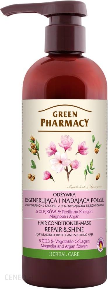 Green Pharmacy Odżywka Do Włosów Magnolia I Argan480 ml