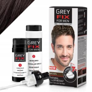 Grey Fix Foam Hair Color odsiwiacz do włosów Brown 80ml