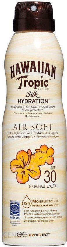 Hawaiian Tropic Silk Hydration Air Soft Balsam Do Opalania W Sprayu Spf 30 177Ml