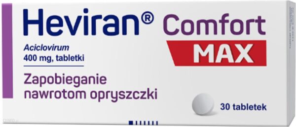 Heviran Comfort Max 400 mg 30 tabl.