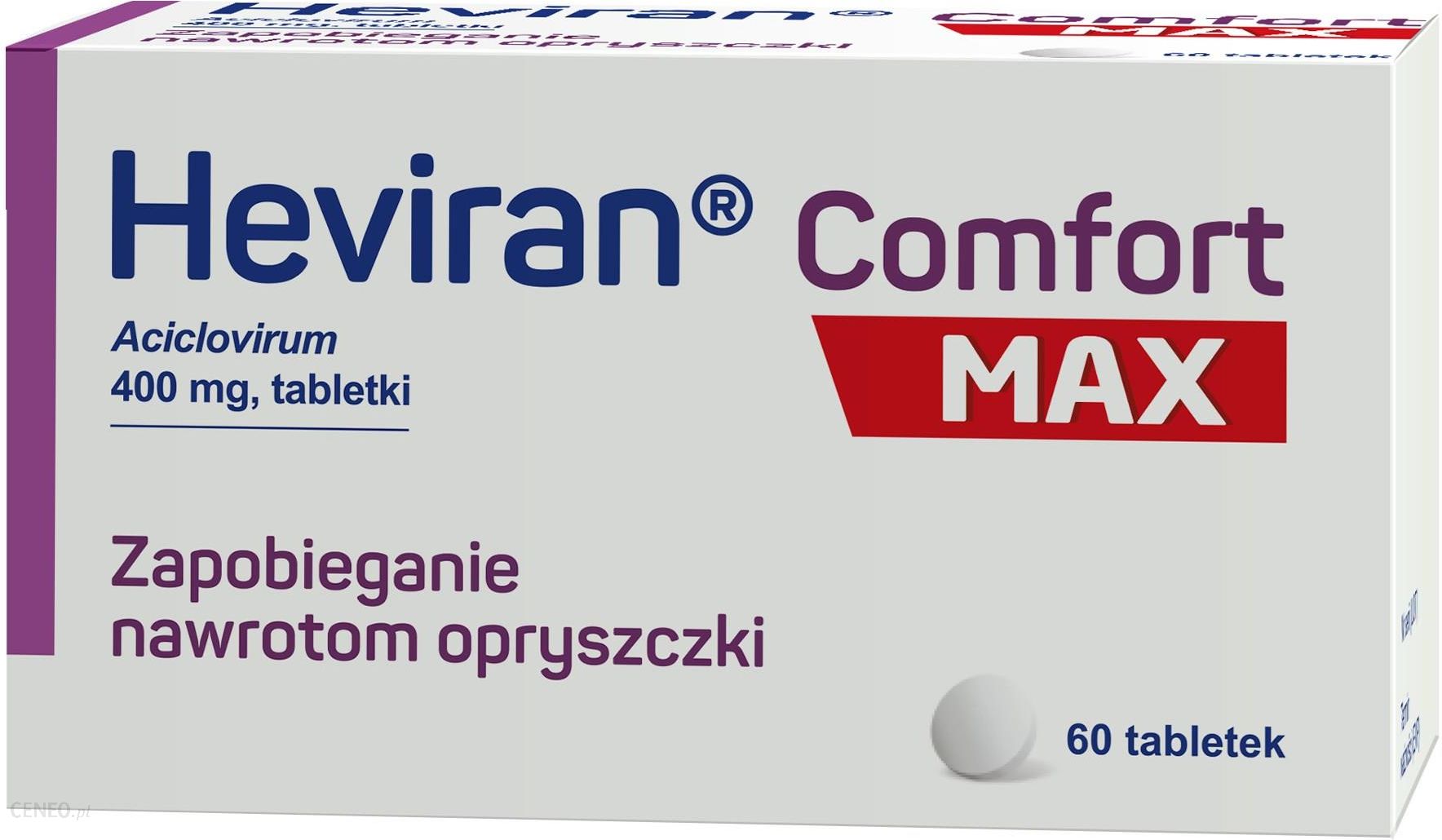 Heviran Comfort Max 400 mg 60 tabl