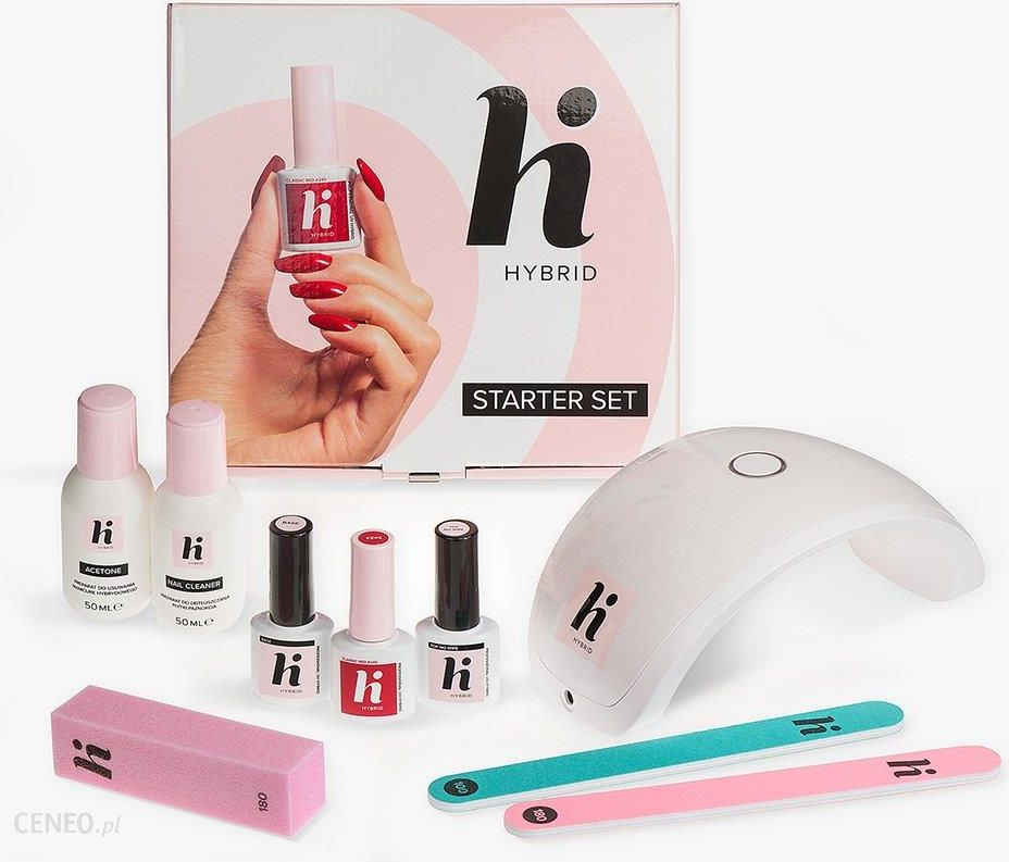 Hi Hybrid zestaw startowy do manicure hybrydowego