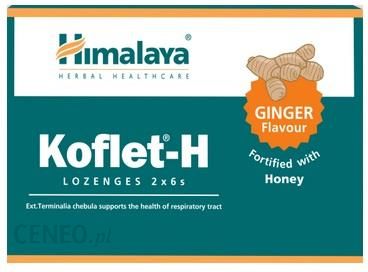 Himalaya Koflet-H o smaku imbirowym 12 past.