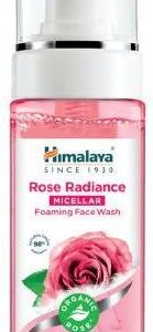 HIMALAYA Micelarna Pianka do mycia twarzy rozświetlająca z Różą Organiczną