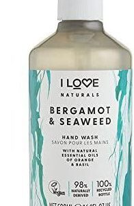 I Love Moisturizing Liquid Mydło do Rąk Natura Bergamot & Seaweed Hand Wash 500 Ml