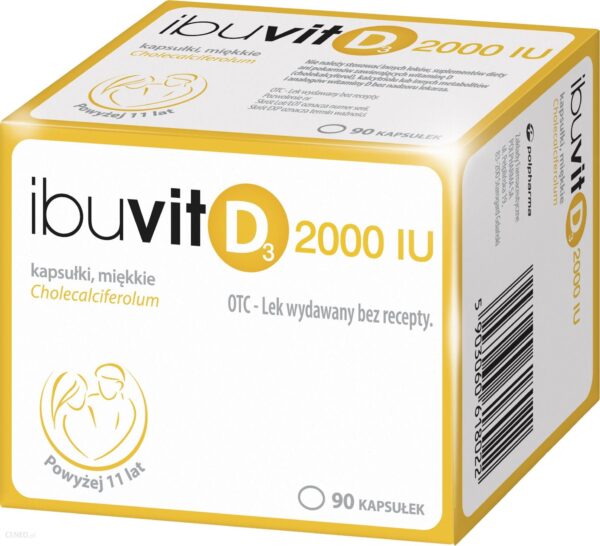 Ibuvit D3 2000 IU 90 kaps.