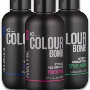Id Hair Colour Bomb Koloryzująca Odżywka Z Keratyną I Wit. B5 681 Fancy Violet Wyszukany Fiolet 250ml