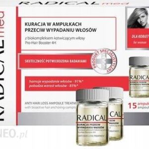 Ideepharm Radical Med Kuracja przeciw wypadaniu włosów ampułki dla kobiet 15szt.