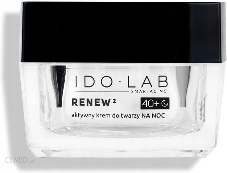 Ido Lab Renew2 Night Cream 40+ Silnie ujędrniający aktywny krem do twarzy na noc dla skóry dojrzałej 50 ml