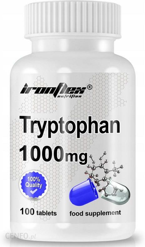 Ironflex Nutrition Tryptophan 100Mg 100Tabl