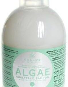 Kallos Algae Moisturizing Shampoo With Algae Extract And Olive Oil Nawilżający Szampon Z Ekstraktem Z Alg I Olejem Oliwkowym Do Włosów Suchych 1000 ml