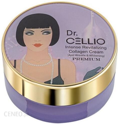 Krem do twarzy z kolagenem - Dr.CELLIO Intense Revitalizing Collagen Cream 100 ml